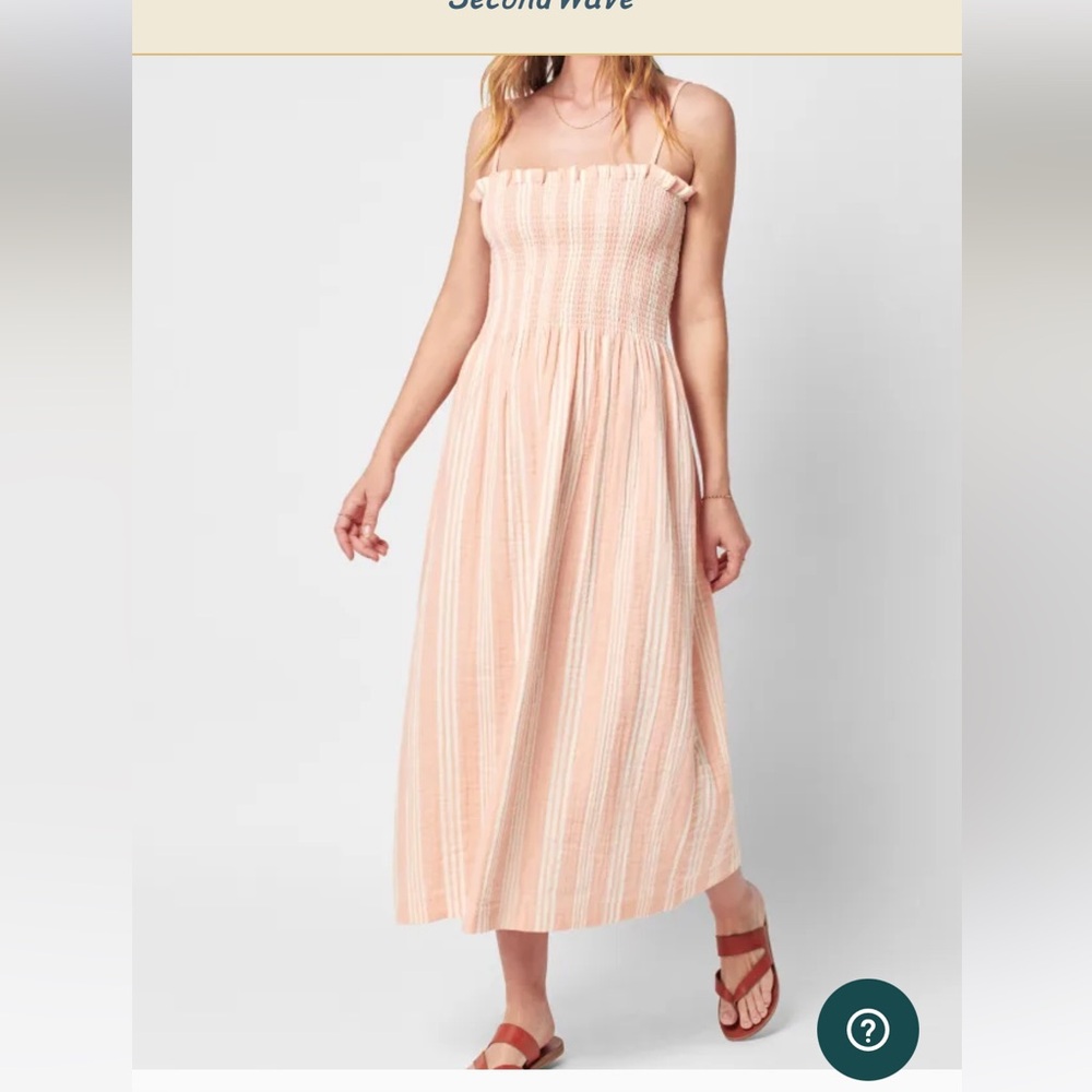 FAHERTY Dream Cotton Gauze Lakeview dress, size XS